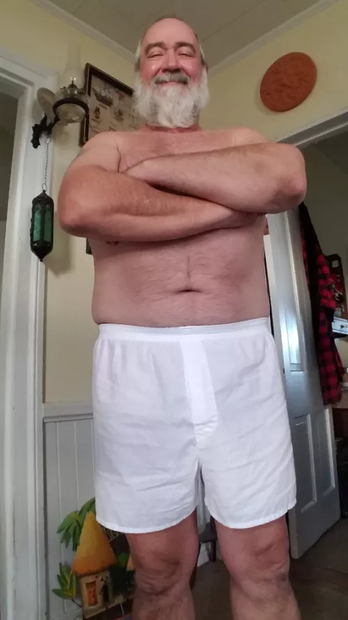 [60] Worn White Boxer Shorts as My Regular Underwear for Over 40 Years.