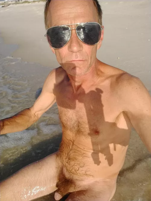 60y 5'6 125p Having Fun at a Public Beach 😍🏖️