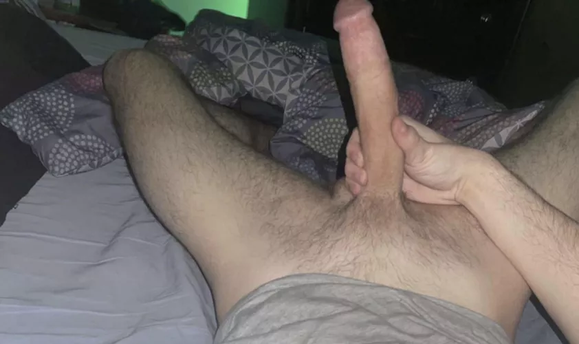 6’1 with a whole lot of dick to go with it…