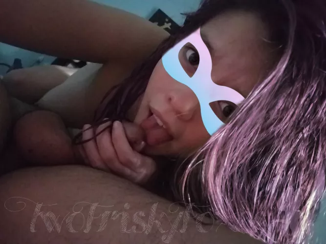 69 is one of our favorites 🤩 But the licking would be even better with an extra cock back there too 😘🦊