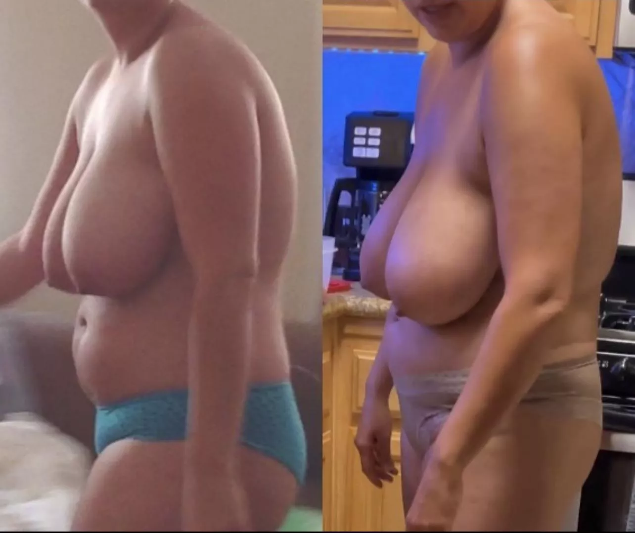 8 years apart. Can you tell the difference?