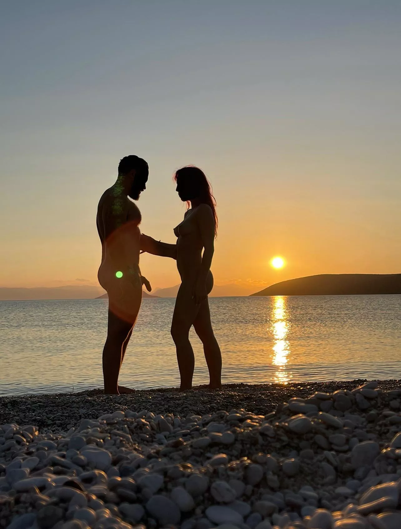 A beach, the sunset, and each other [00:00]