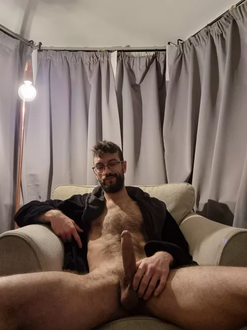 A beard & a boner for once.