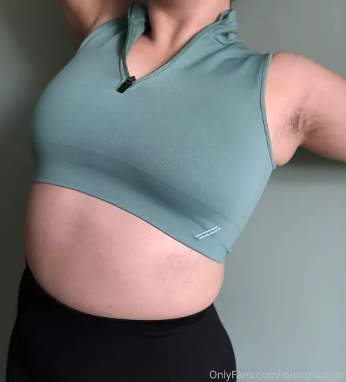 a bit of a throwback one, looking forward to being back to full health so I can go for runs and get sweaty again!