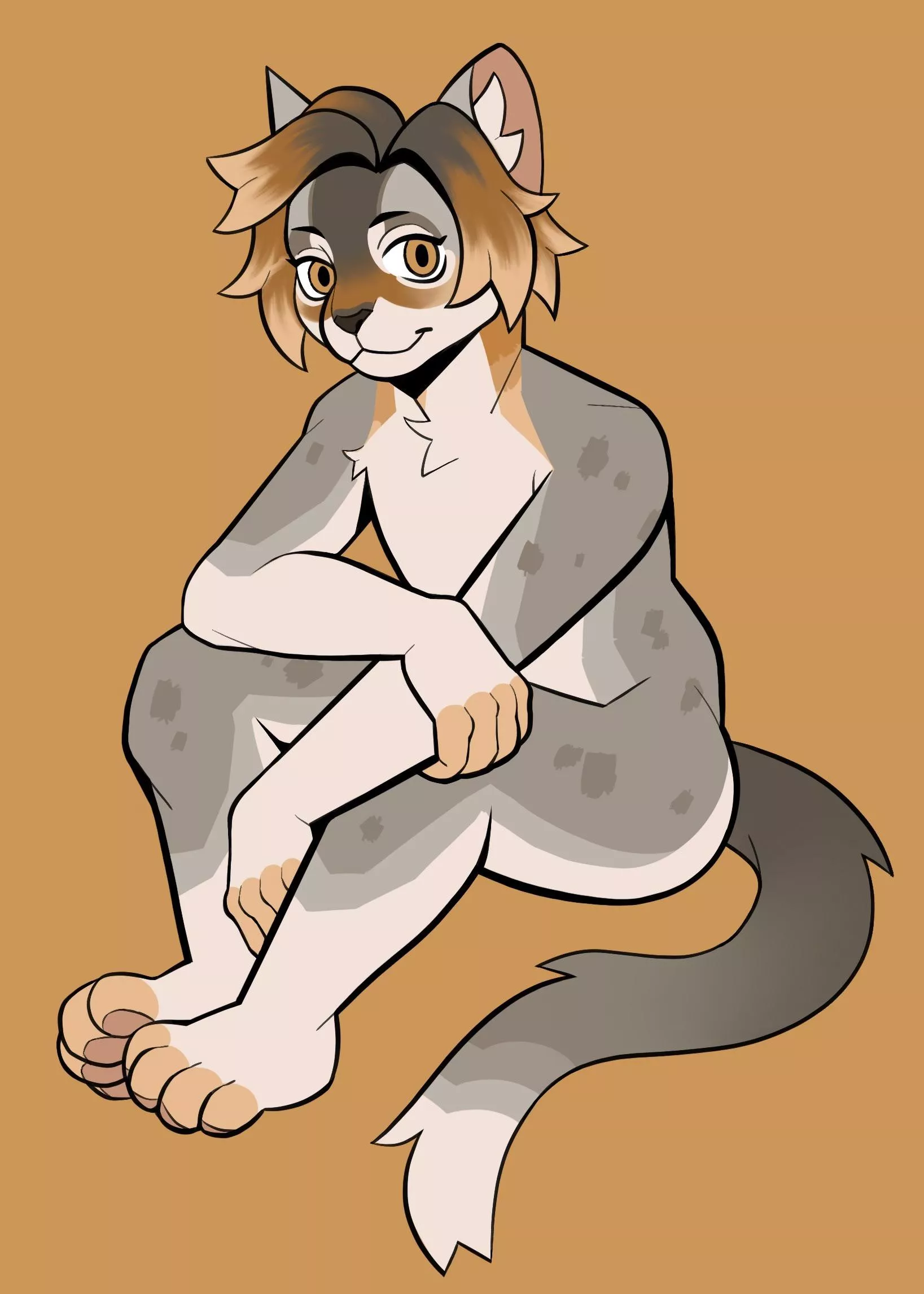 a flatcolor of one of my sonas!