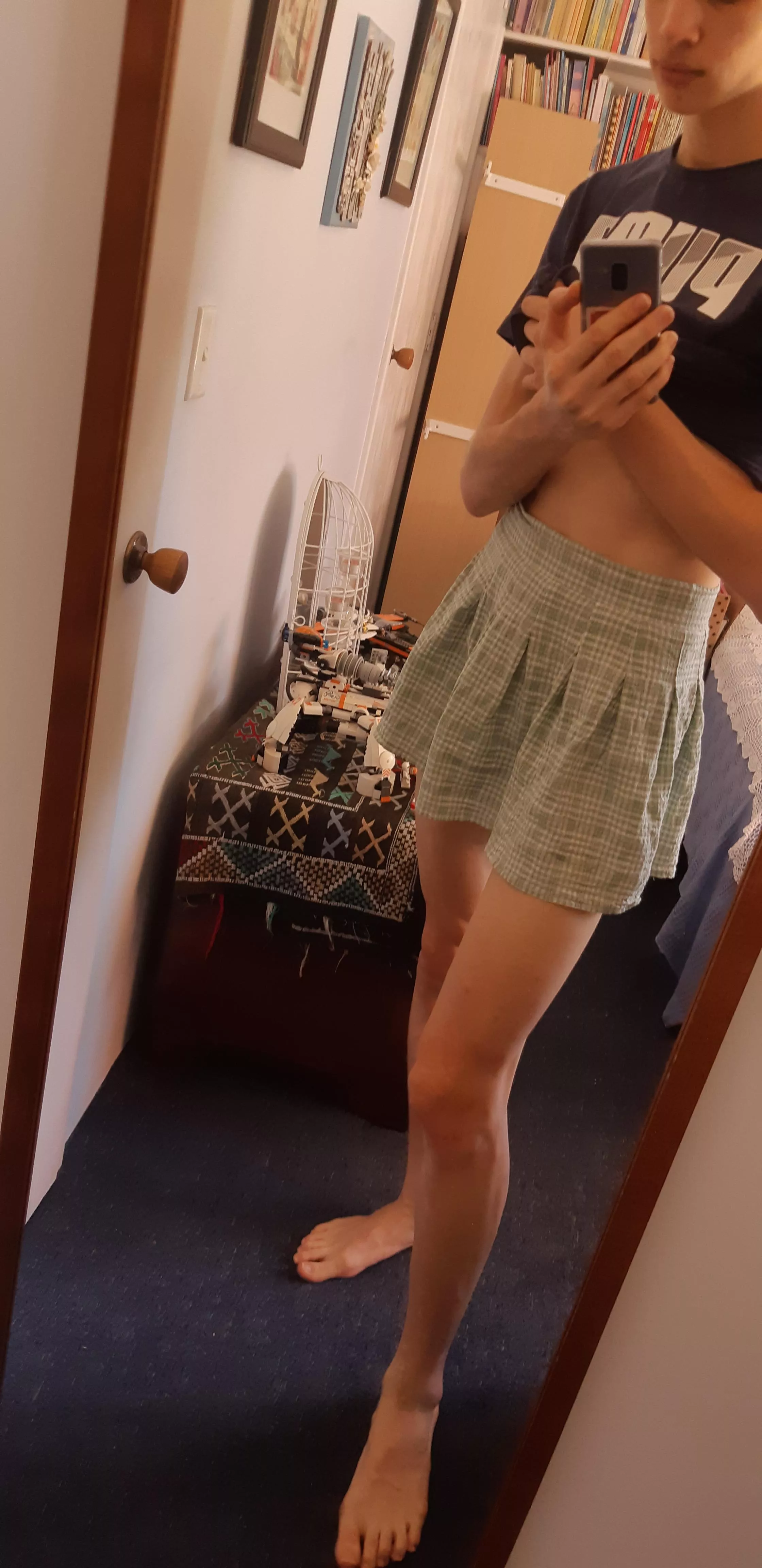 A friend helped me sew a skirt, opinions?