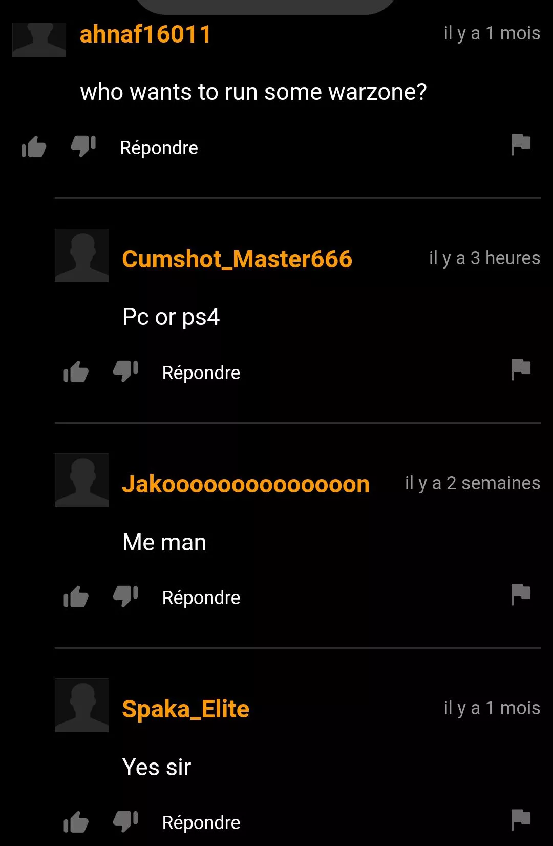 A game of warzone any one?