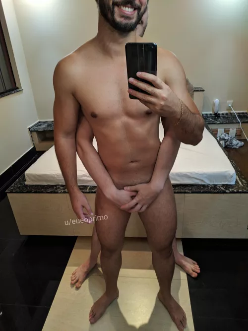 A good smile and a helpful roommate make my day so much better...