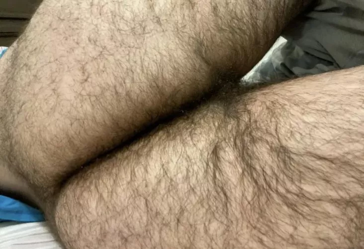 A hot hairy ass of a 24 year old man