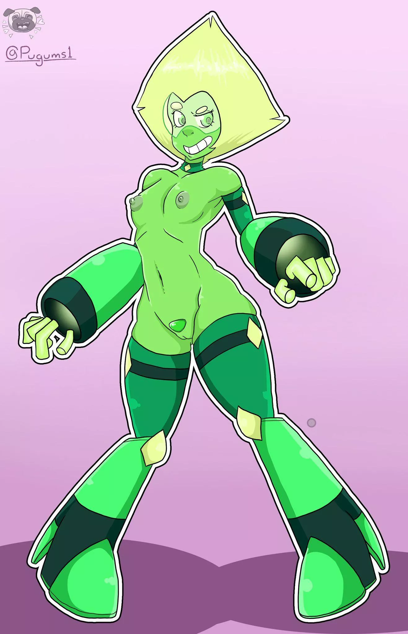 A limb enhanced Peridot by Pugums1 A limb enhanced Peridot by Pugums1