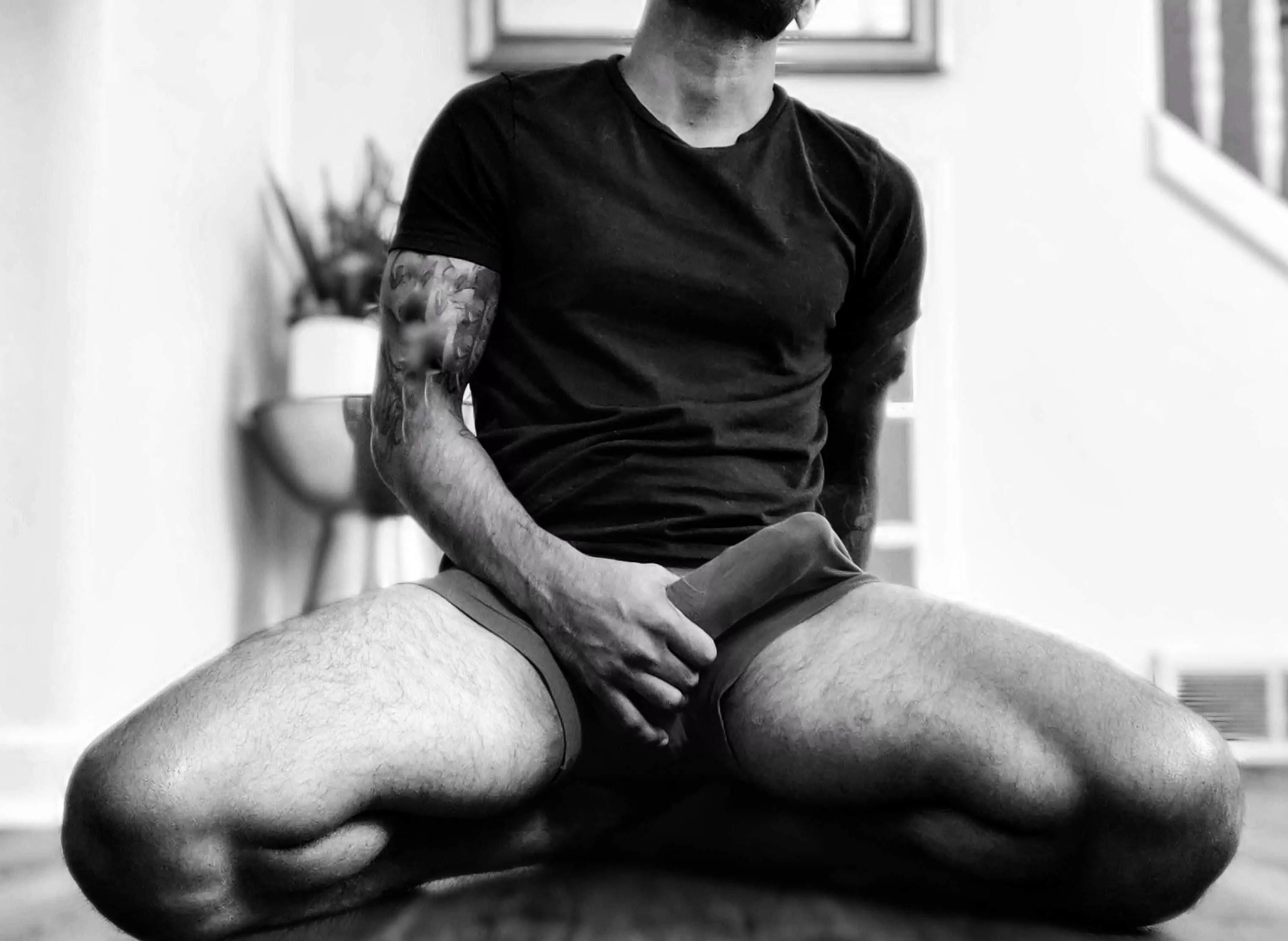 A little edging to start the day A little edging to start the day