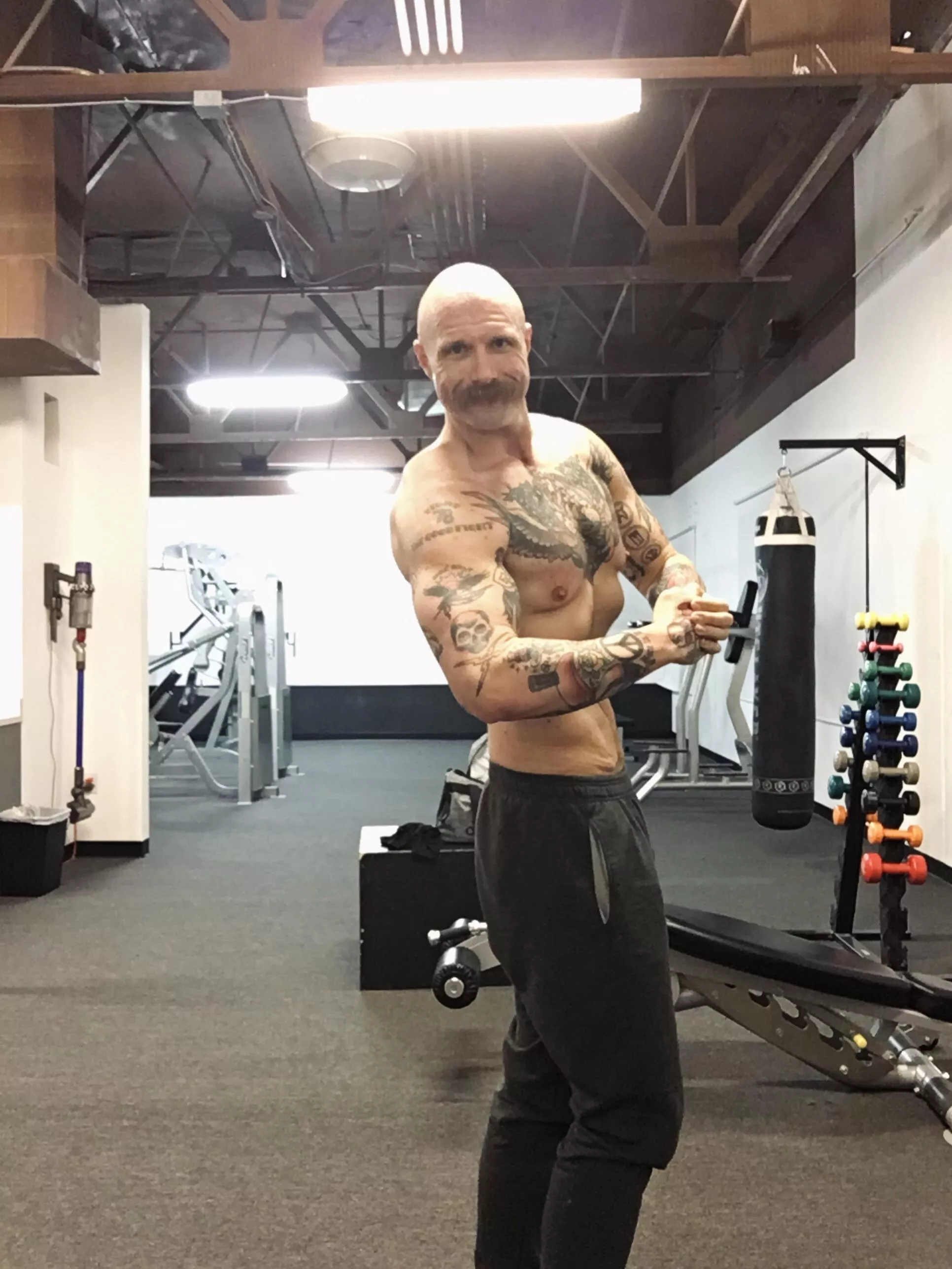A little milder than my norm but was feeling great after my workout tonight A little milder than my norm but was feeling great after my workout tonight