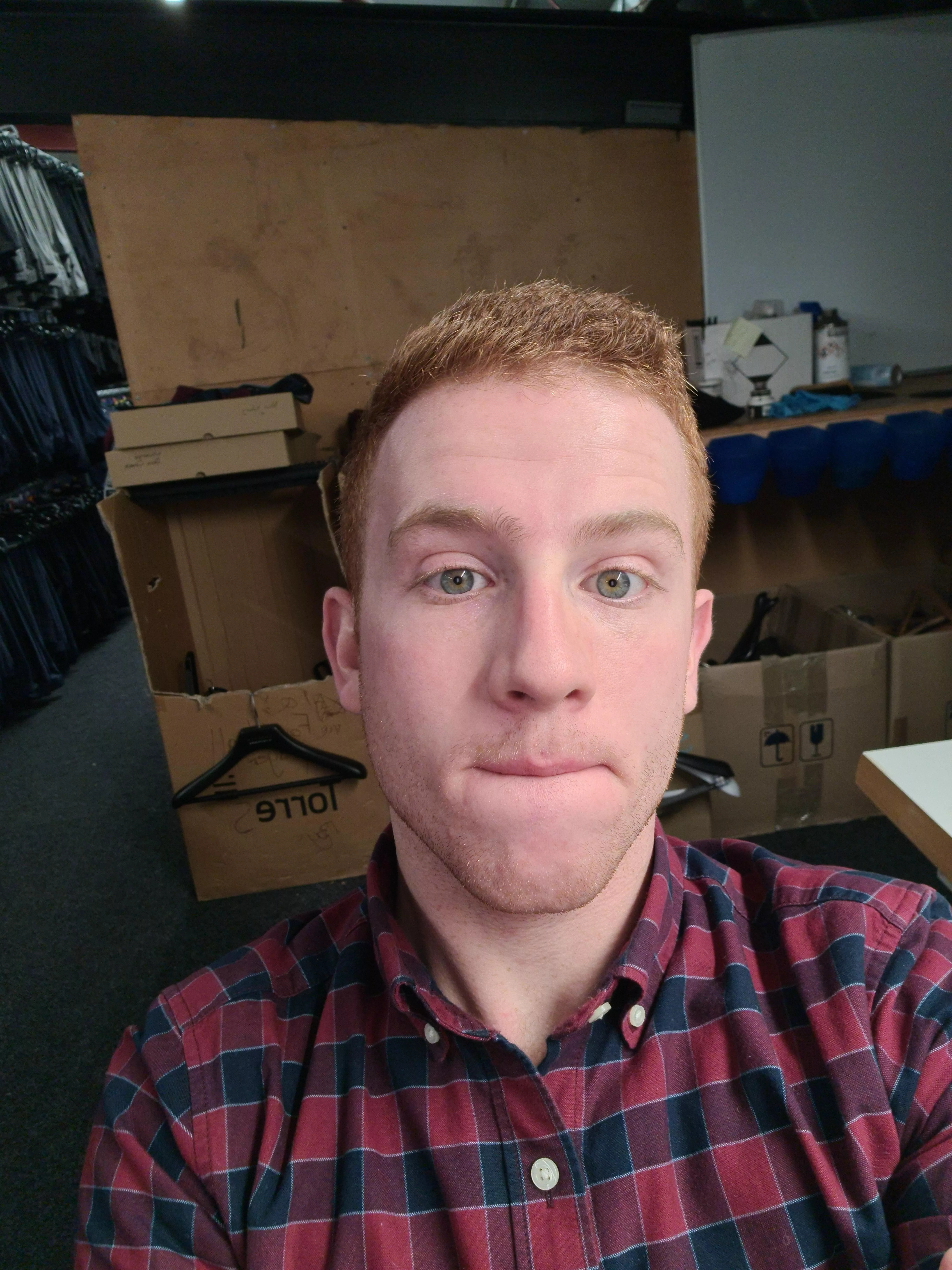 A little more casual today, also I'm in the process of growing the beard out though might go clean shaven for Christmas A little more casual today, also I'm in the process of growing the beard out though might go clean shaven for Christmas