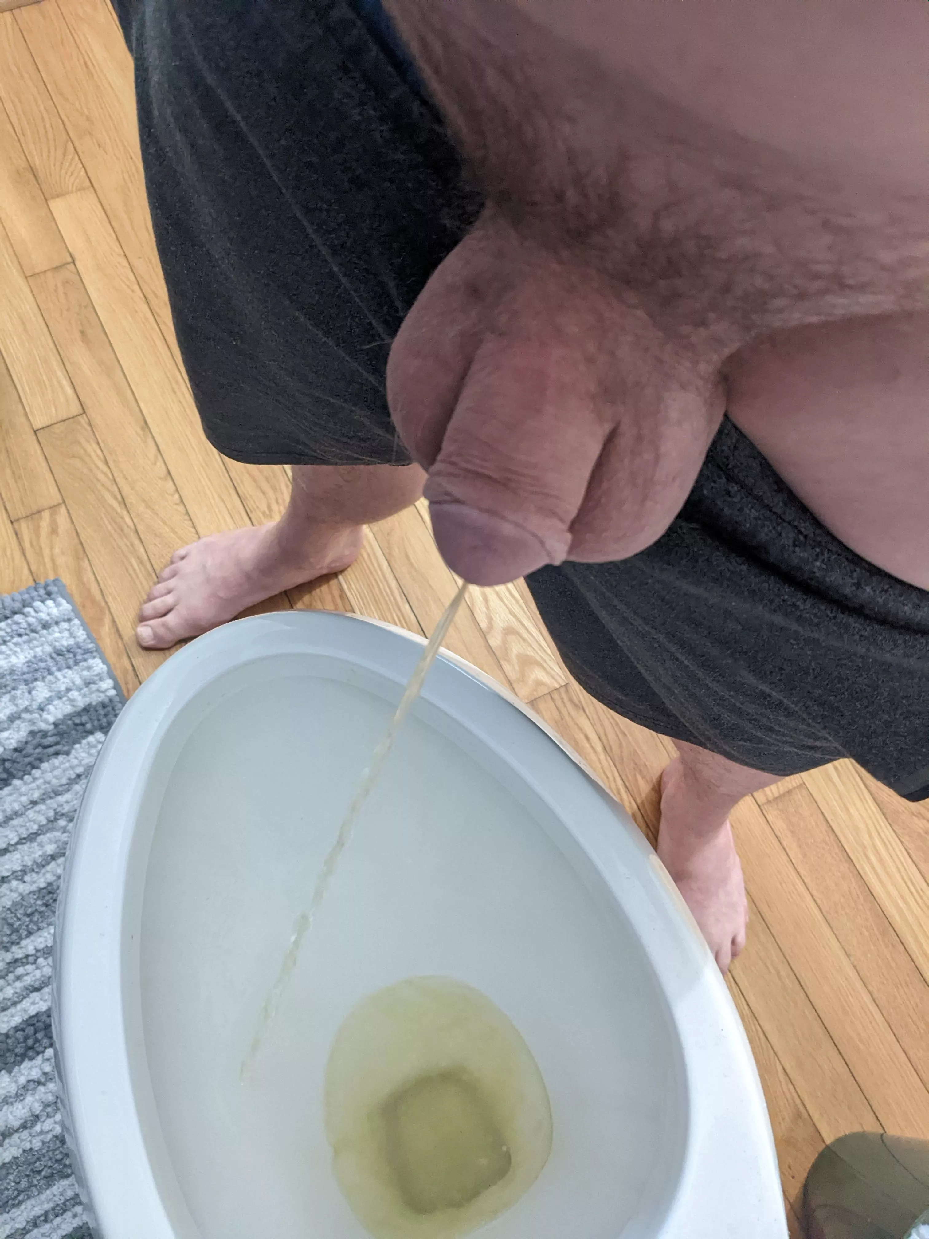 A little shy about peeing in public...