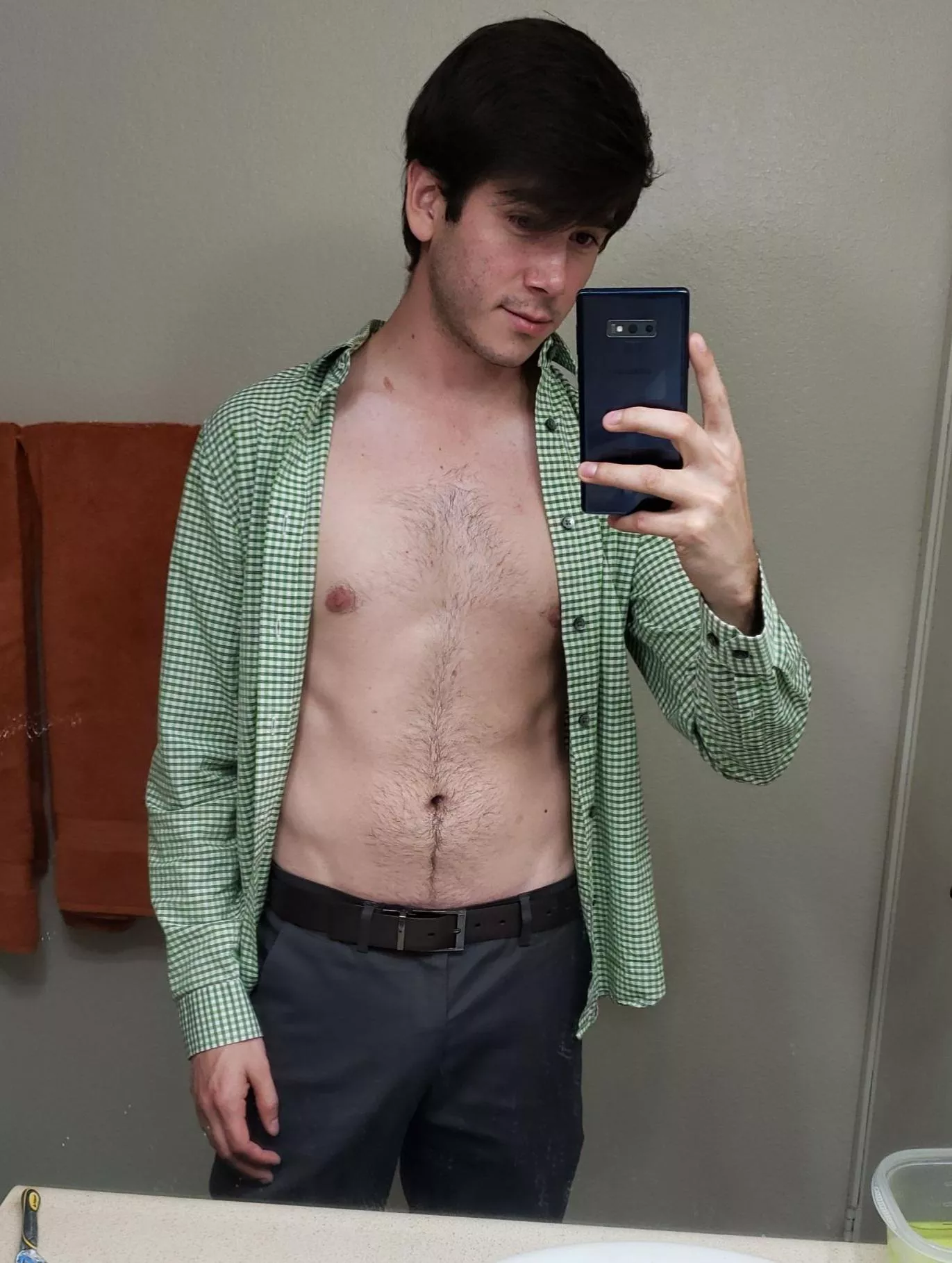 A little unbuttoned today A little unbuttoned today