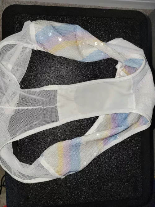 A little wet from dancing sweat.