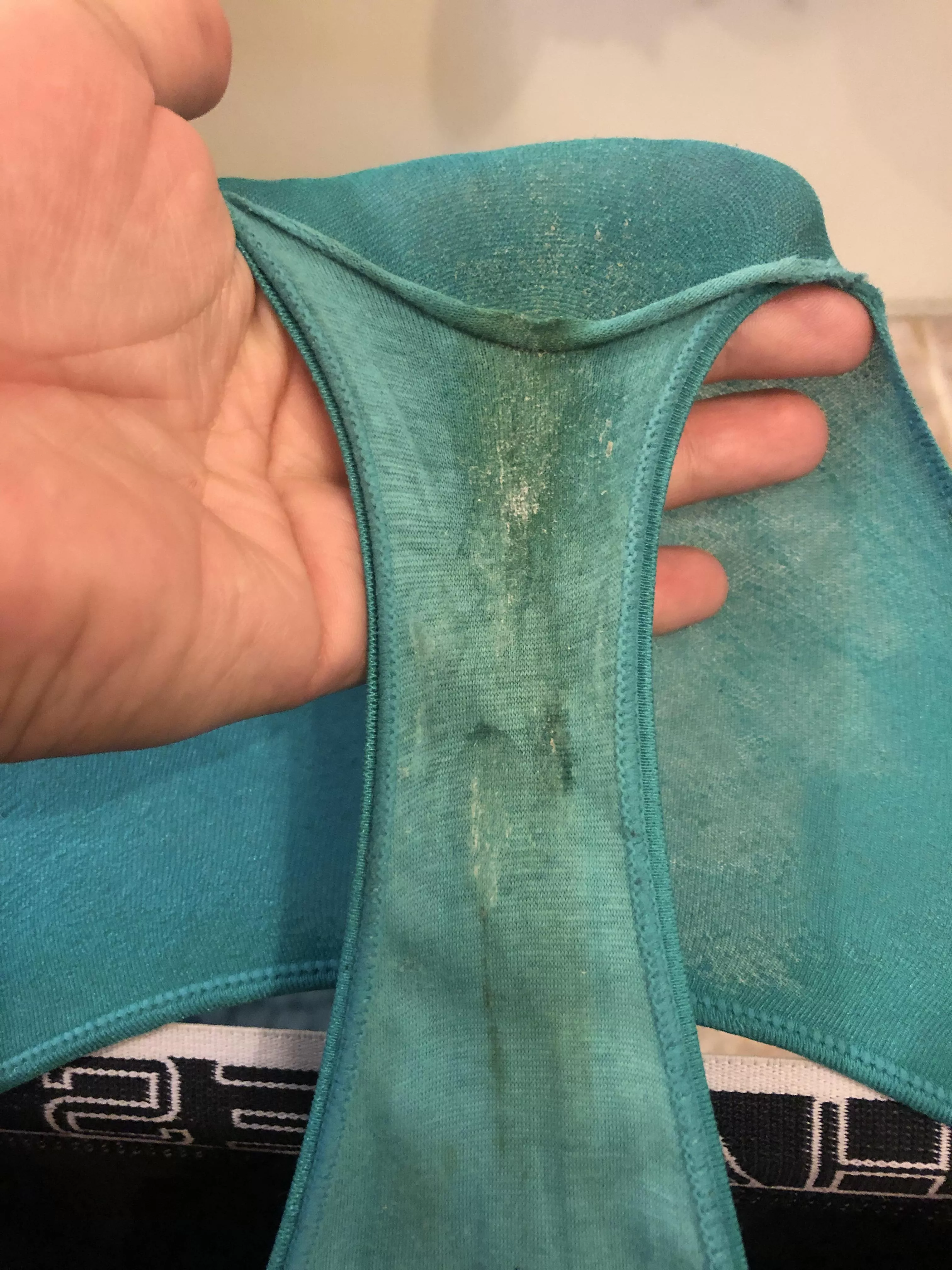 A lucky buyer is getting these sweet and musky panties tomorrow. Who wants to be on my calendar next? 🥰 [selling][US]