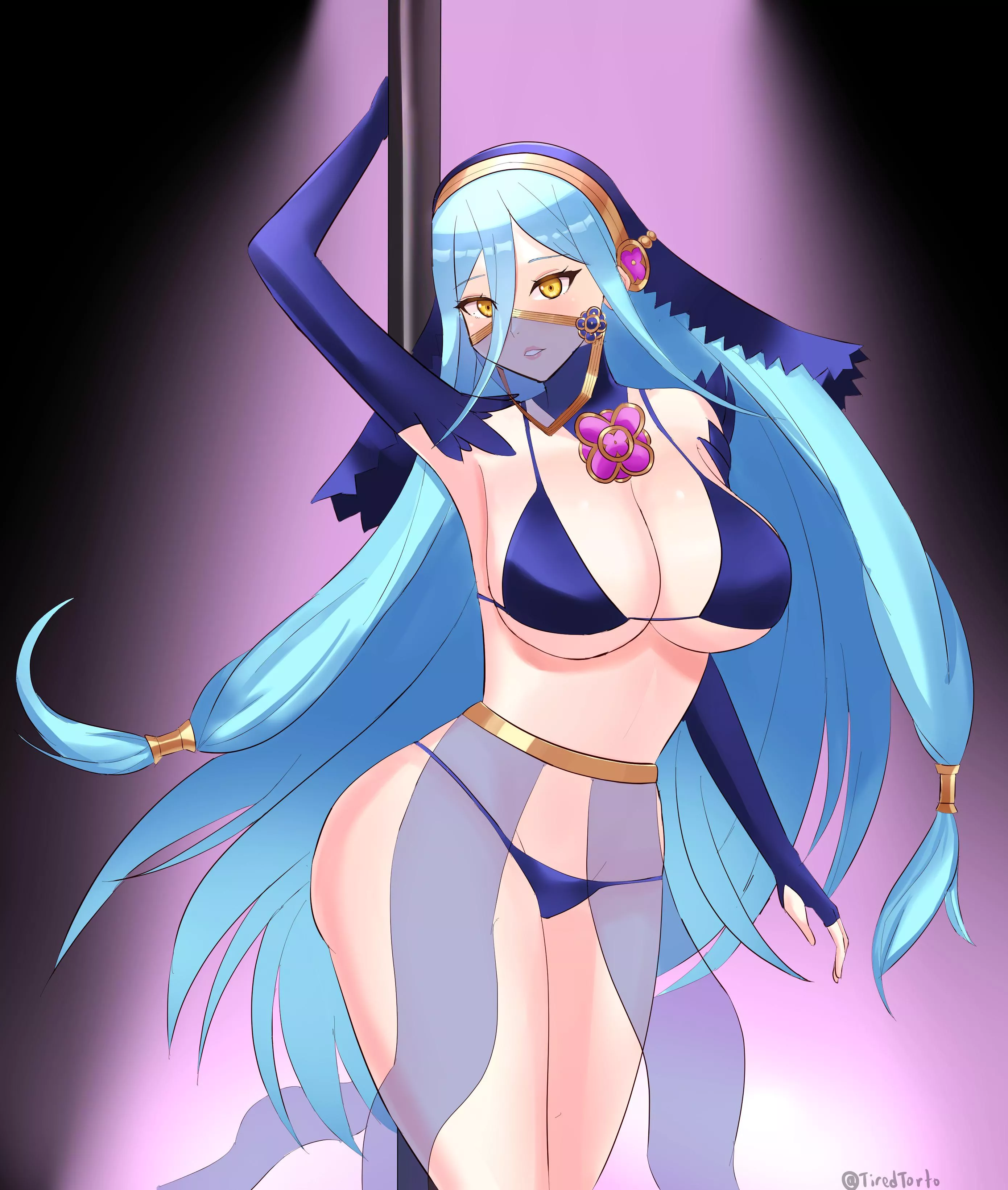 A Mysterious Stripper, It couldn’t be Azura (TiredTorto)
