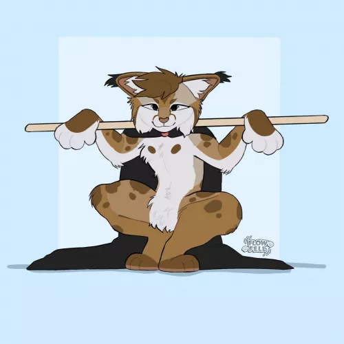 A new challenger approaches!//art by me @flowfells on twitter