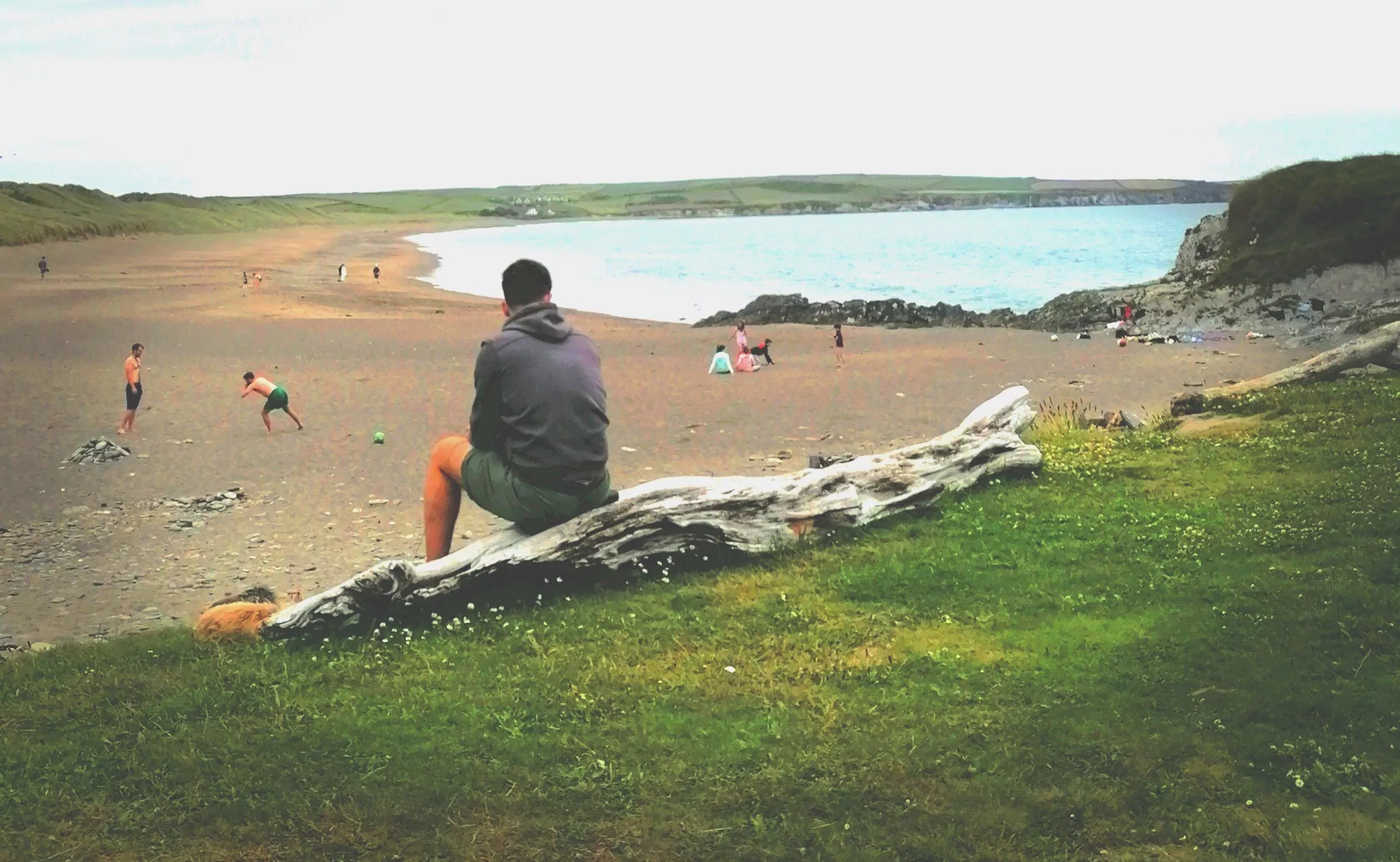 A nice day at the beach.