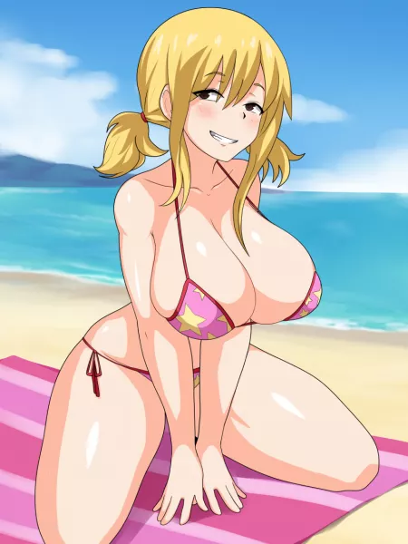 A nice summer day with lucy senpai💦💦