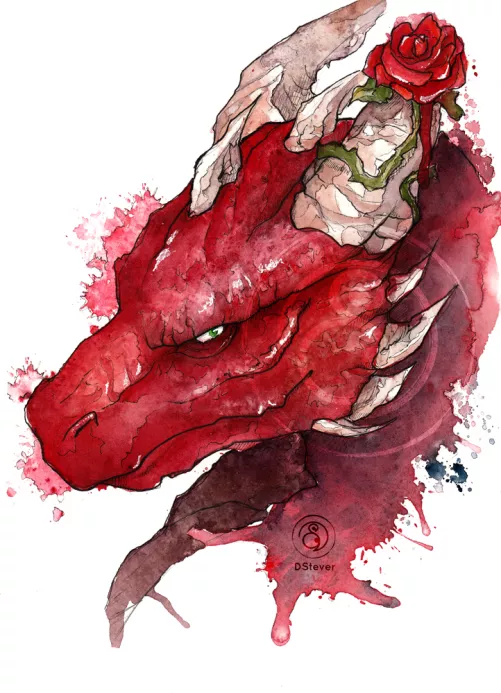 A noble soul (Watercolor by DStever, Character by GankChank0)
