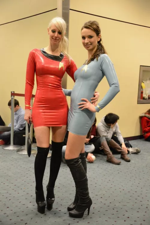 A pair of Trekkies