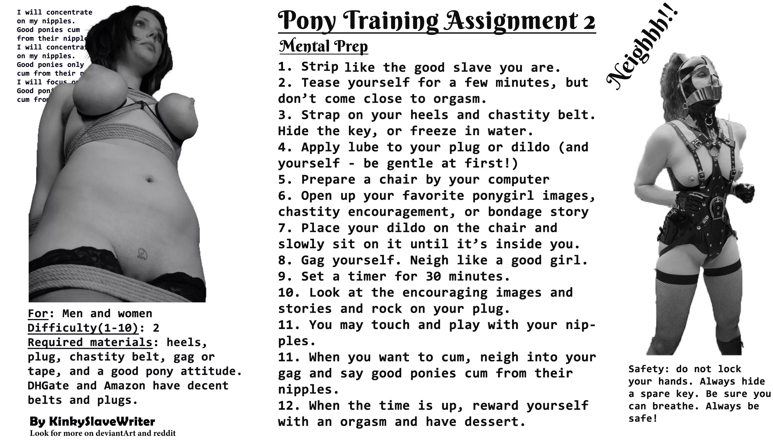 A Ponygirl Self-Training Guide: Part 2