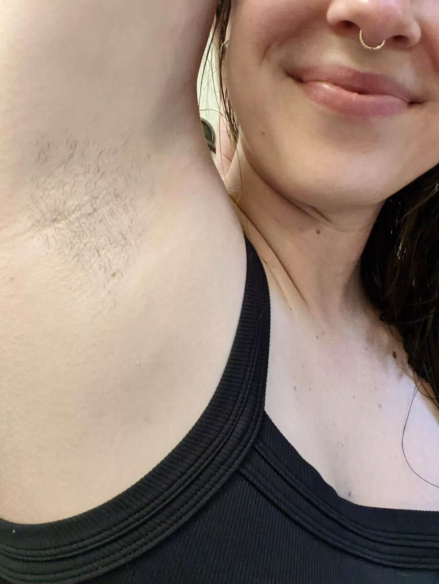 a post shower quickie for y'all 💕ft. a little growth 🌱