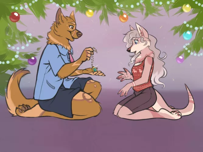 A present from mom (Characters are mine | Piece by Elke)