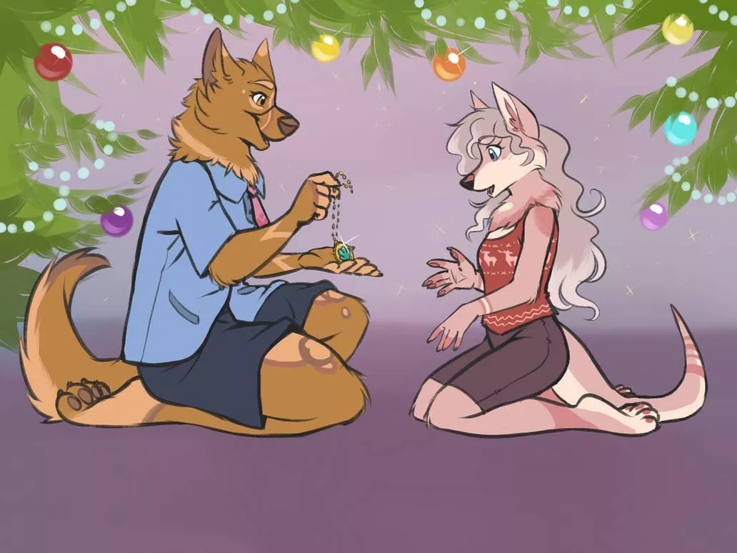 A present from mom (Characters are mine | Piece by Elke)