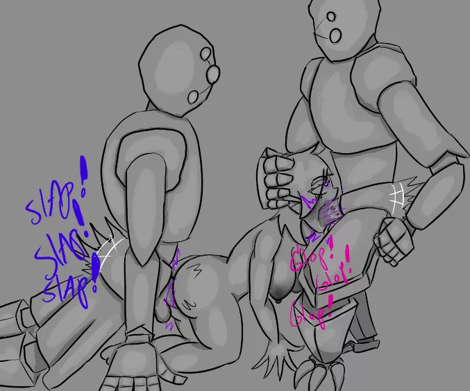 A quick part 2/2; A second golem joins the playtime with the mage.