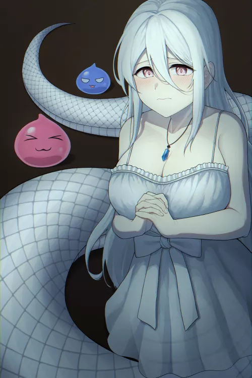 A shy snek by dwune
