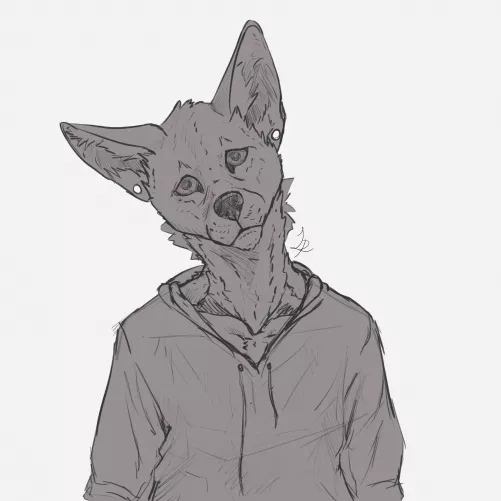 A sketch I was very proud of <3 (art by me @loupictus)