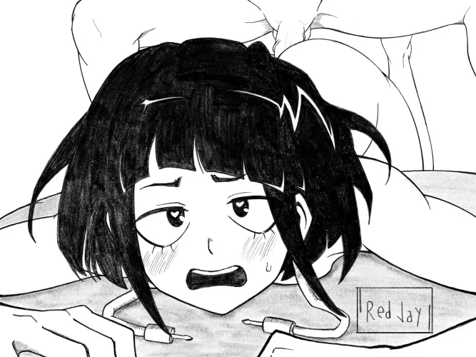 A Sketch of Jirou (made my me)