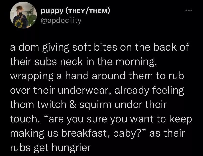 A sweet morning concept 😋