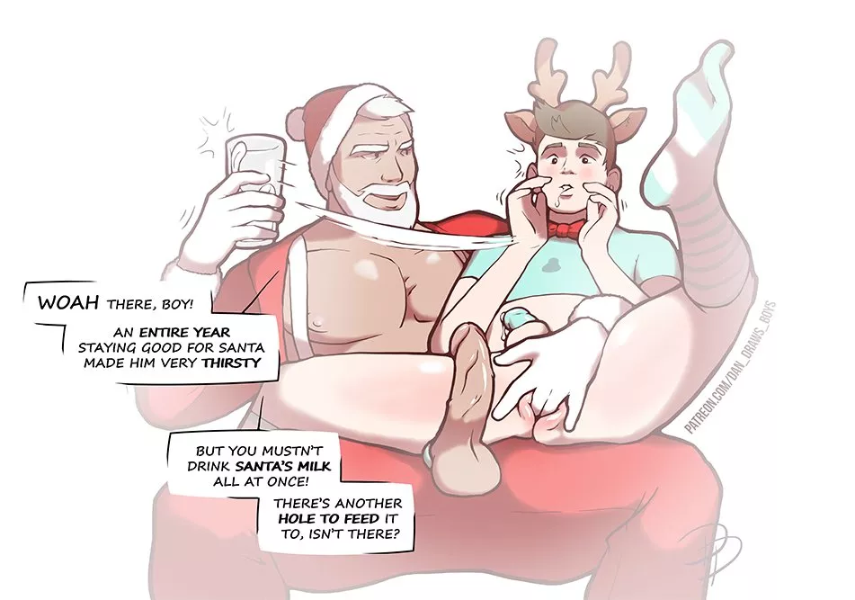 A Very Milky Christmas [OC dan_draws_boys]
