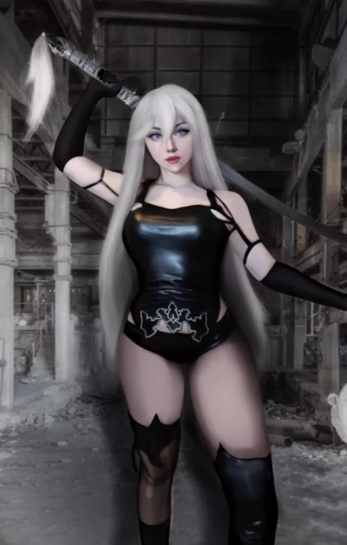 A2 Cosplay edit by kuroitsune