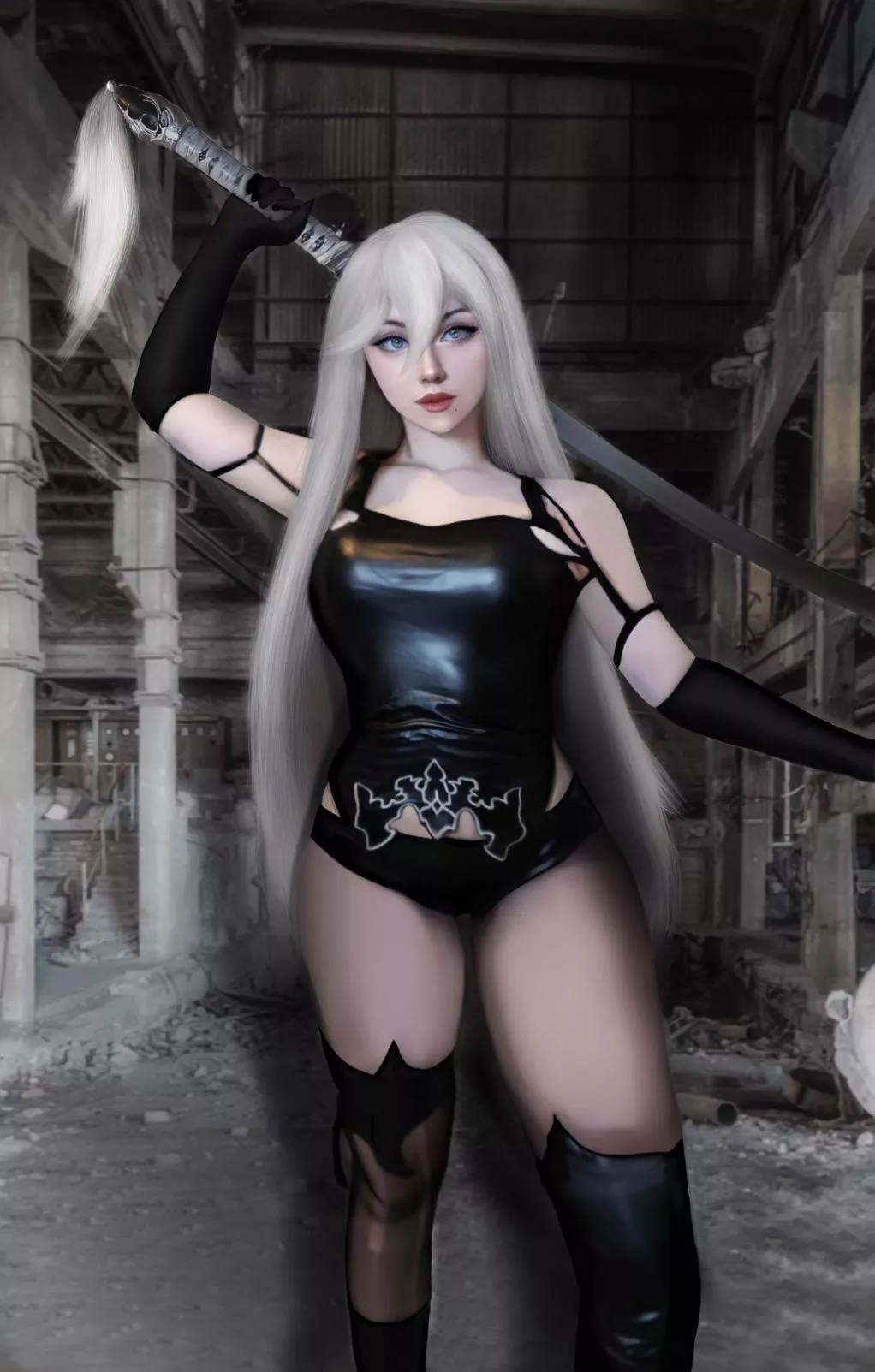 A2 Cosplay edit by kuroitsune