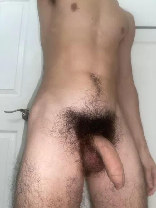 About 6 inches soft, are you going to love him