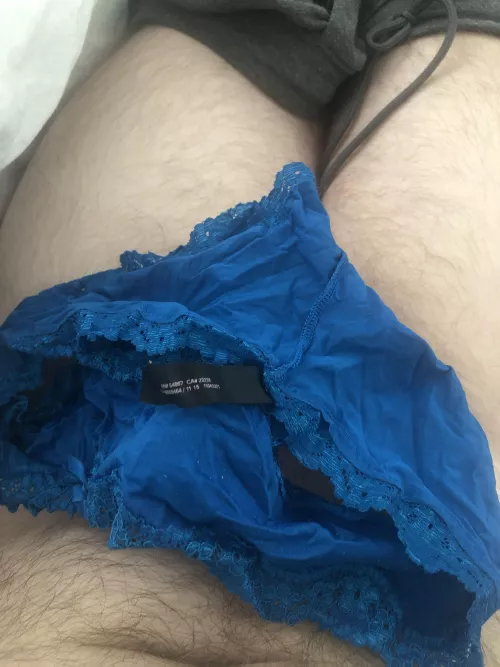 About to enjoy MIL panties