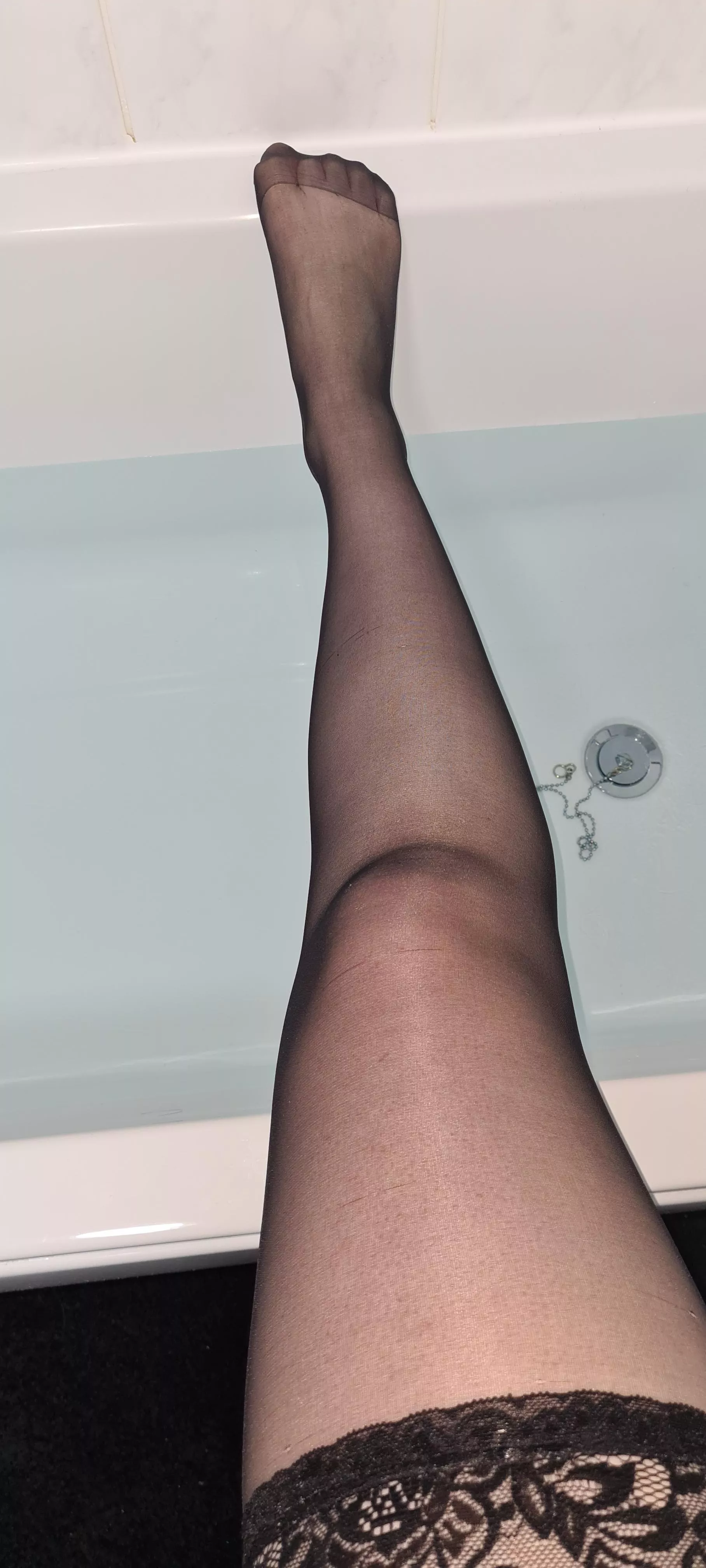 About to have my bath