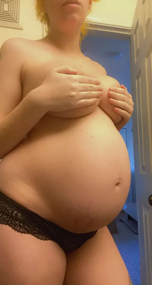 About to hit 39 weeks! How much bigger do you think I’ll get?