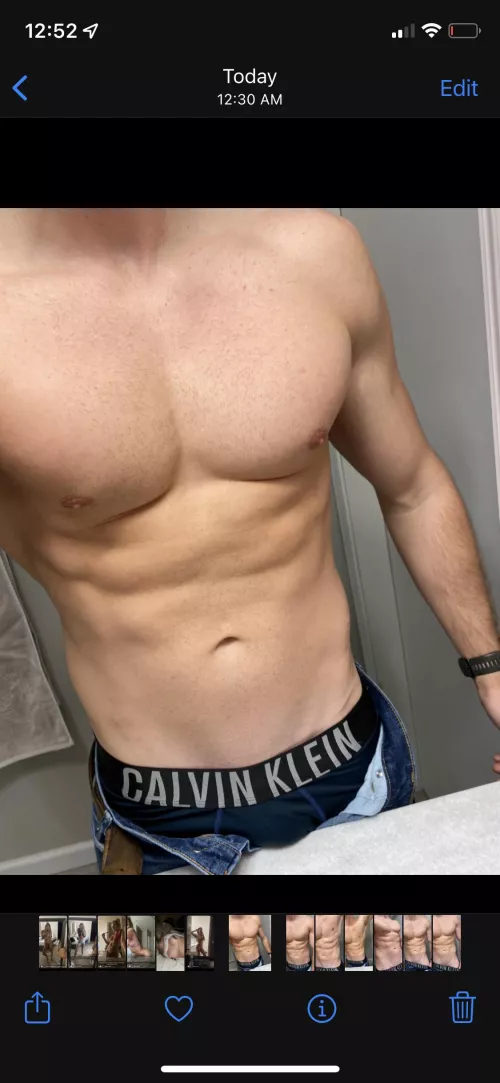 About to hop in the shower!