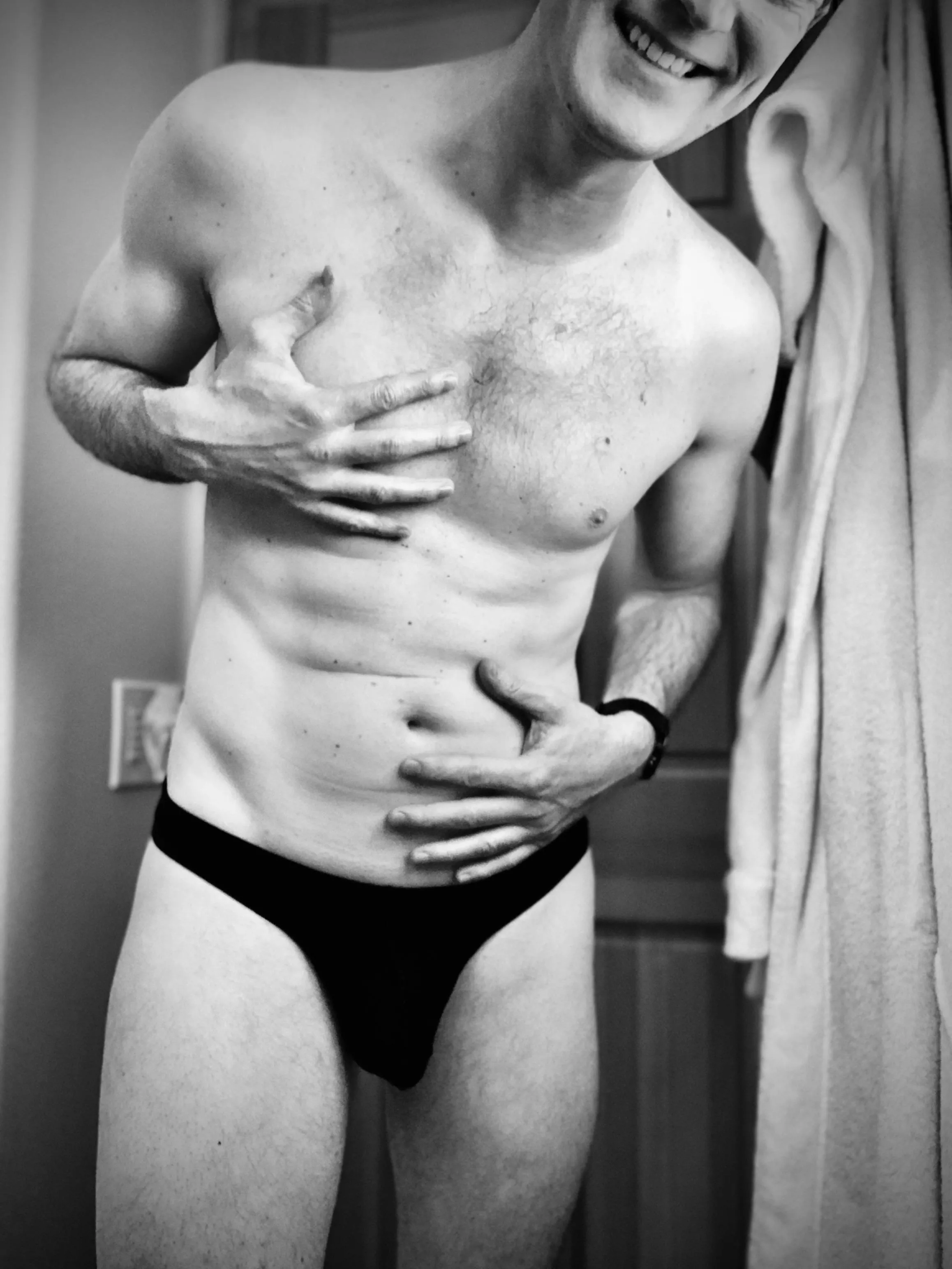 About to hop in the shower