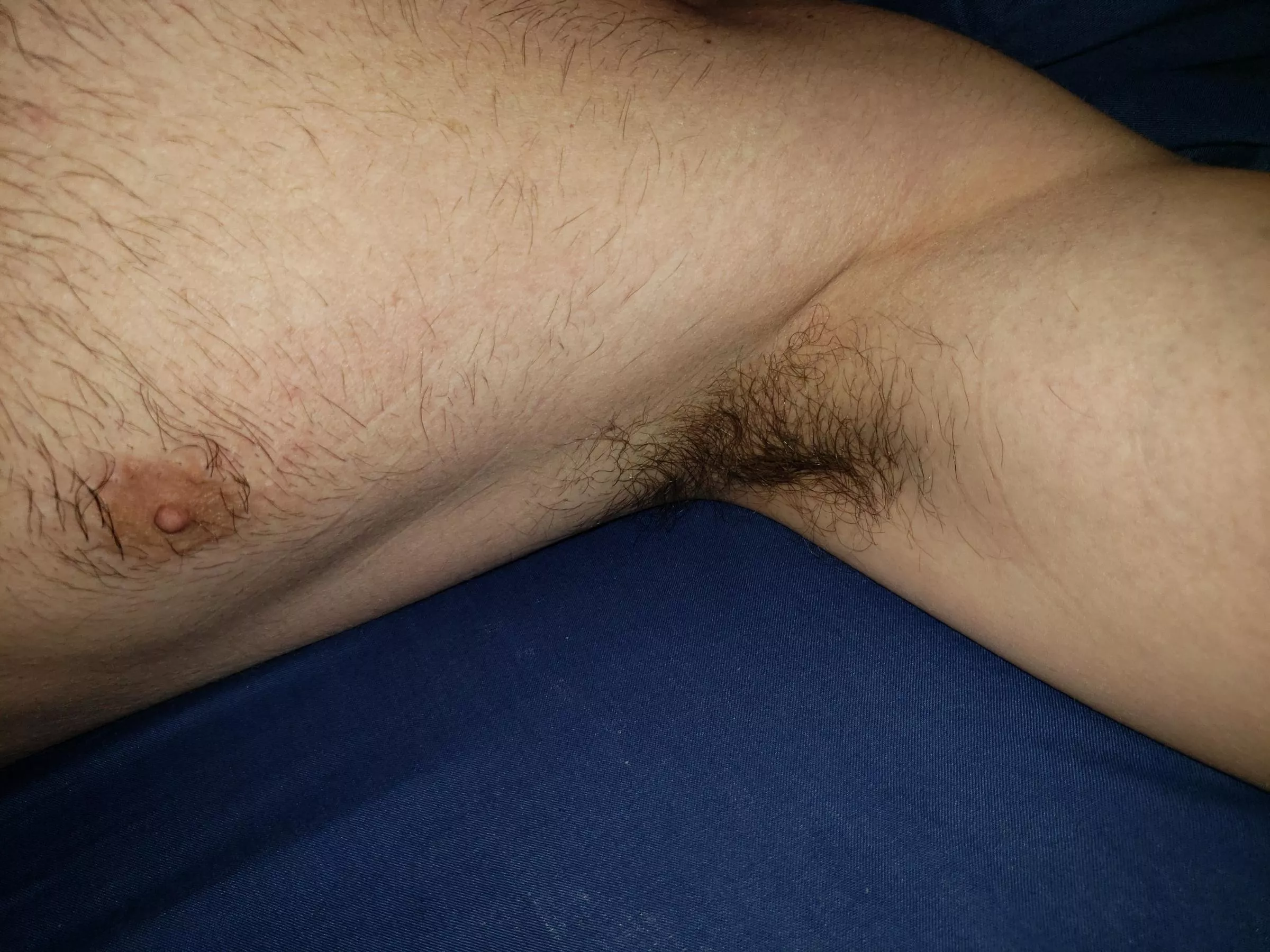 About to take a needed shower