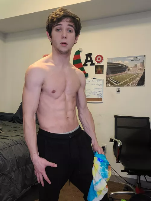 Abs or arms?