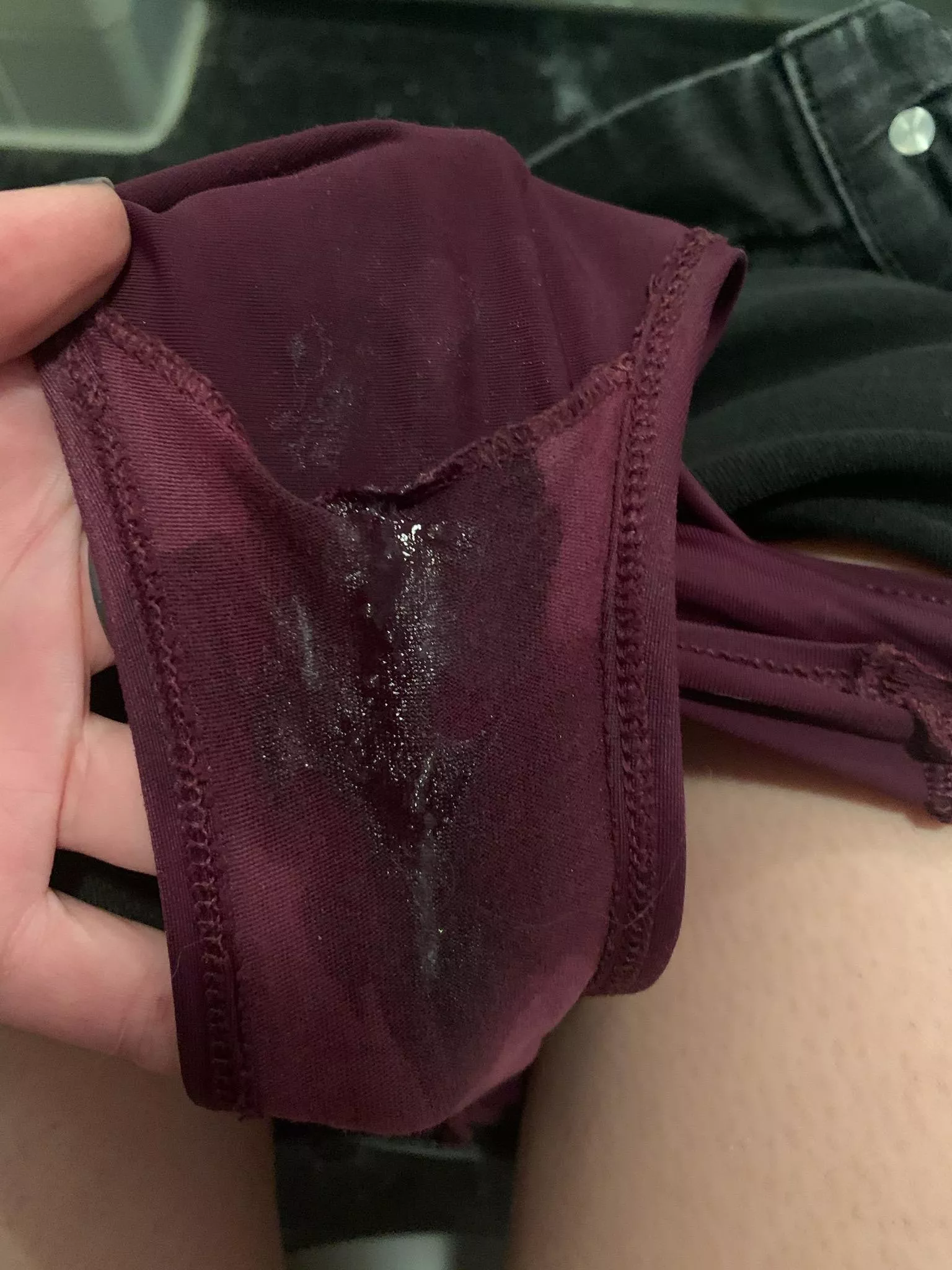 Absolutely soaking wet