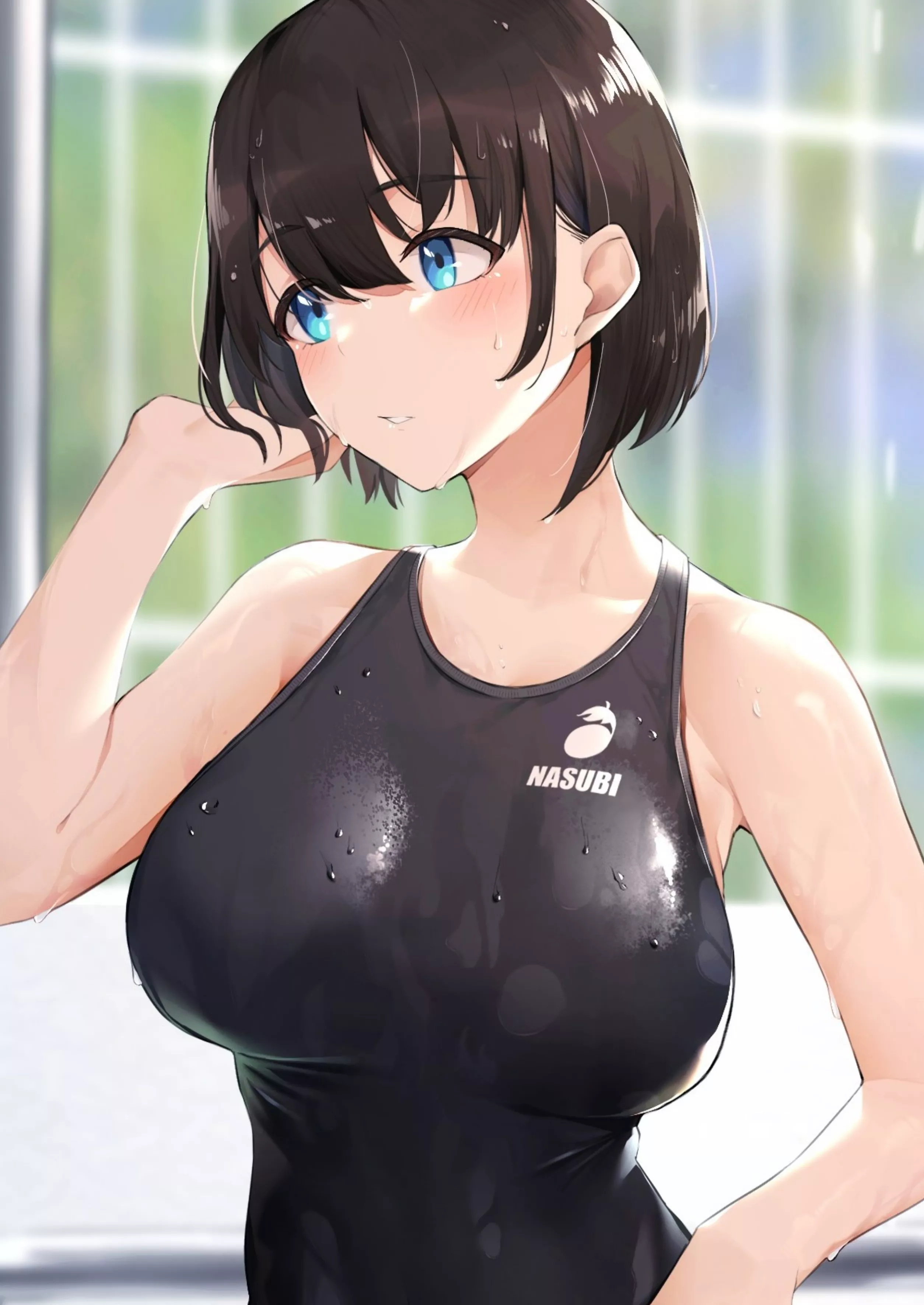 Ace Competition Swimsuit (Vegetablenabe) [Original]