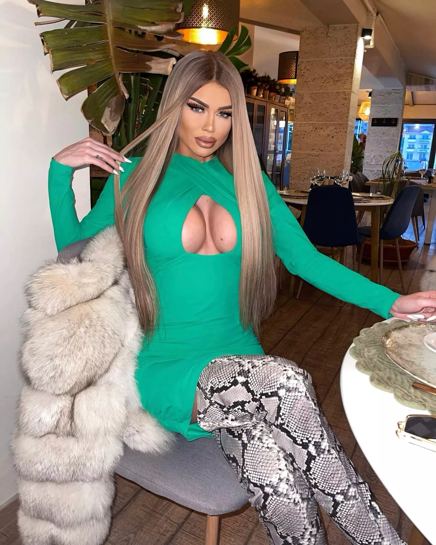 Adina Tatiana perfect dinner companion